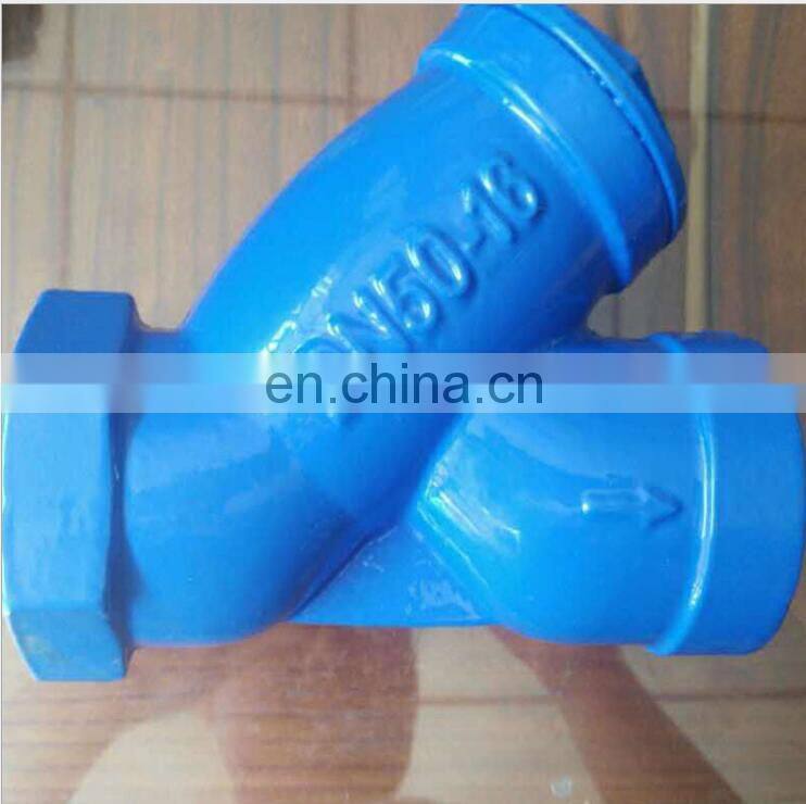 Spot supply blue filter, flange through basket filter, fast open basket filter