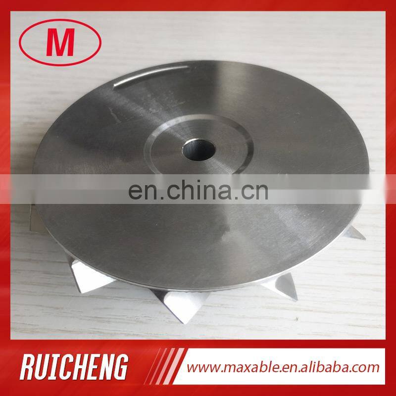 K23 5223-123-2005 53.50/80.00mm 6+6 blades high performance Billet/milling/aluminum 2618 compressor wheel for 5222-988-3100