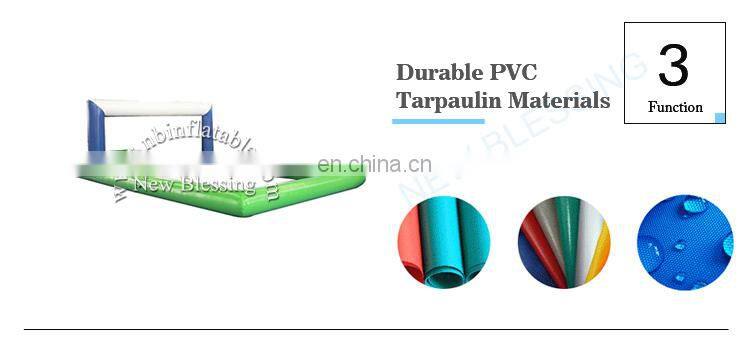 Used water sports equipment inflatable beach volleyball court