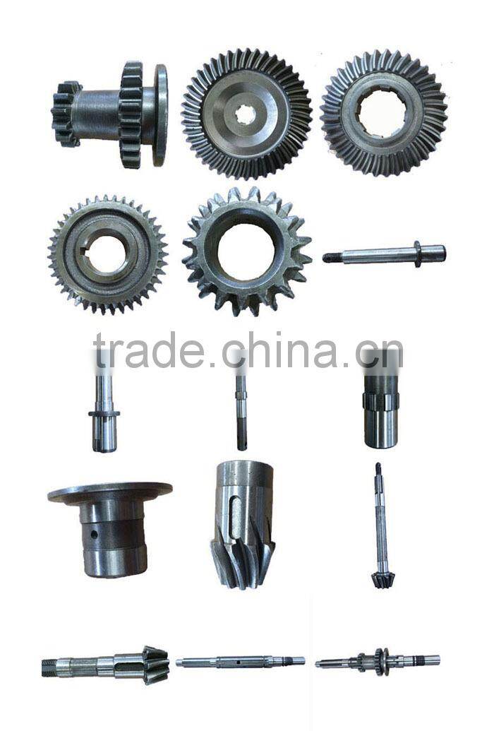 cnc high precision machining 2014 agriculture cultivator parts dual gear