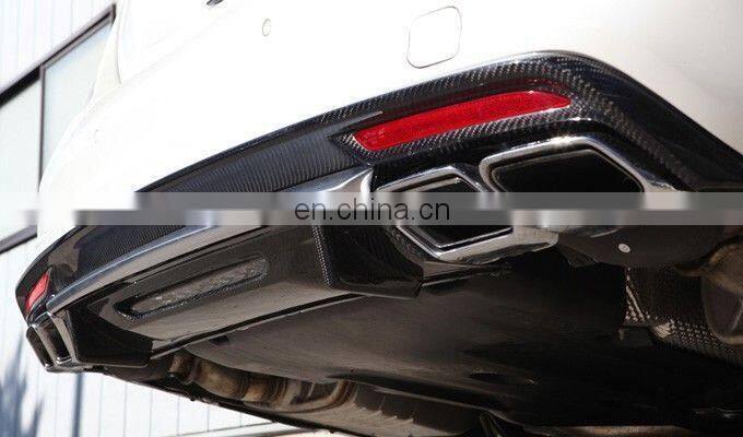 New arrival / For MB S-class W222 S63 S65 Kohlen Stoff Style carbon front lip and rear diffuser 2014 year up