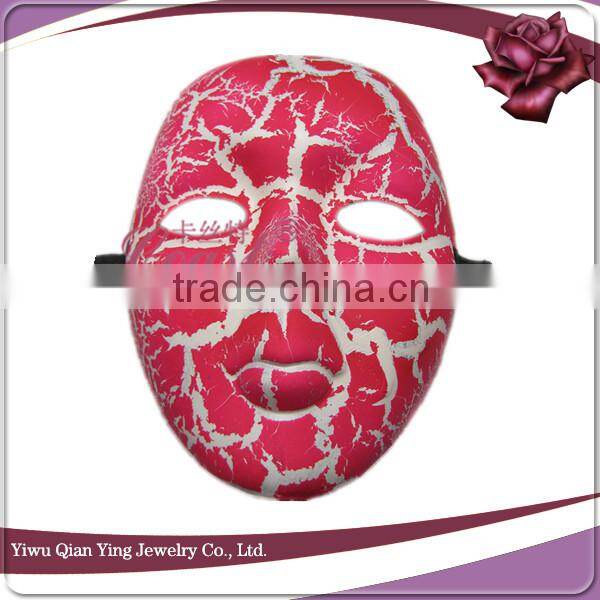 Cheap popular orange carnival masquerade party masks for sale