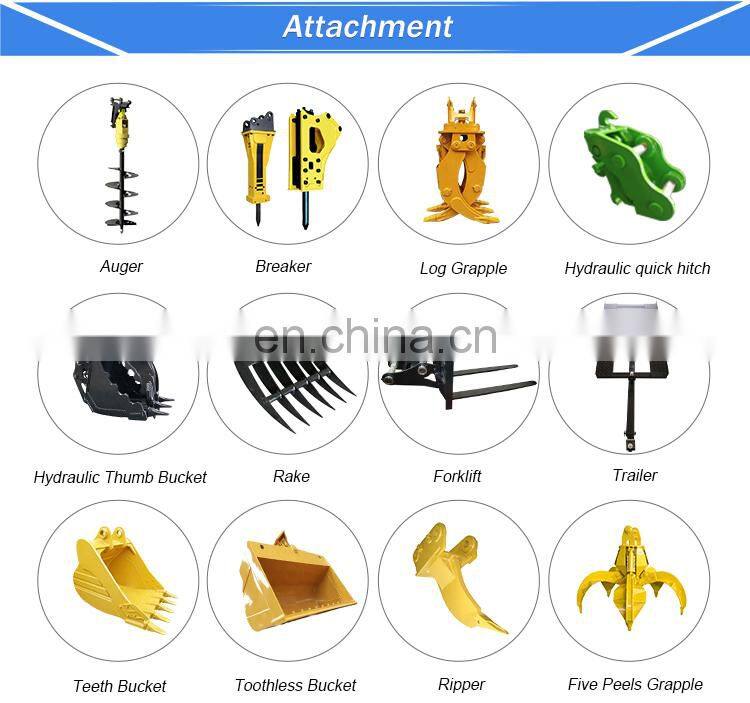 Digger and excavator hydraulic cylinder mini excavator hammer excavator
