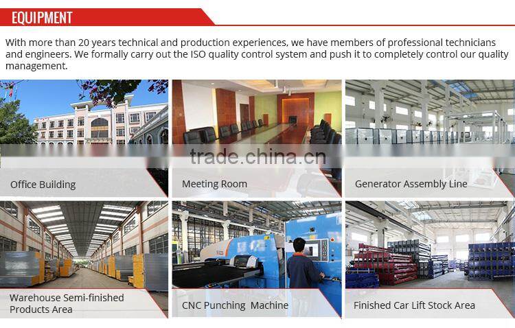 China manufacturer 380v 50hz 2.2kw hydraulic lift for car wash