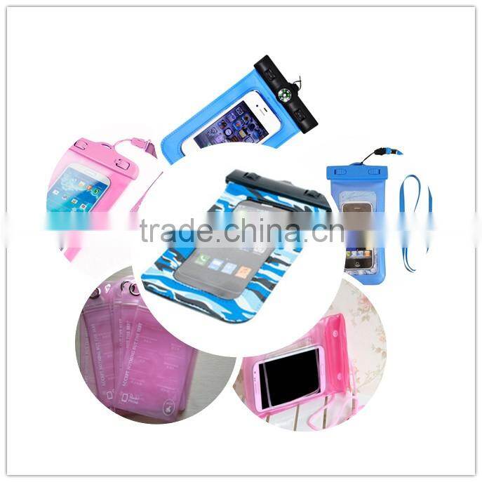 Wholesale high quality pvc waterproof bag for cell phone
