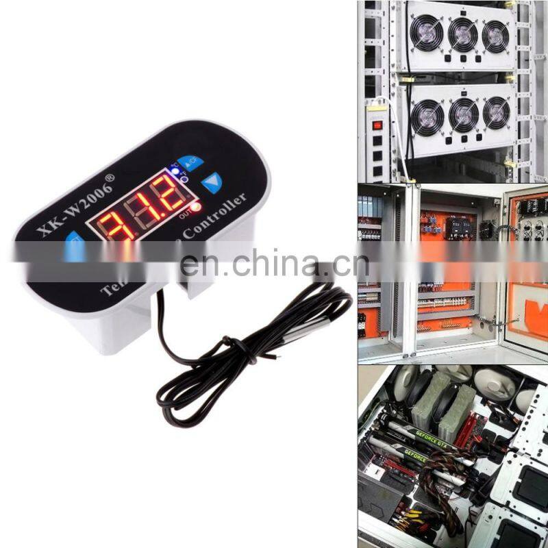 XH-W1308 W1308 Adjustable Digital Cool Heat Sensor Red/Blue Display Temperature Controller Thermostat Switch DC 12V/24V/220V