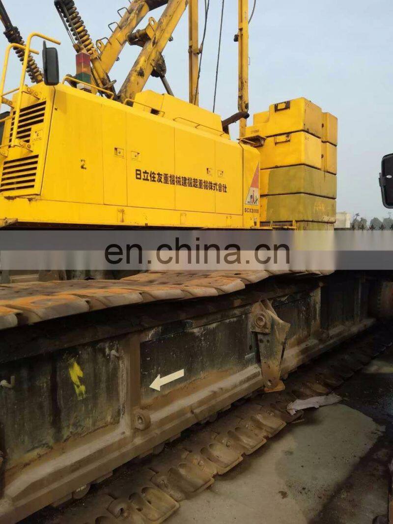 original big crawler crane Hitachi-Sumitomo SCX2000 200T used for sale