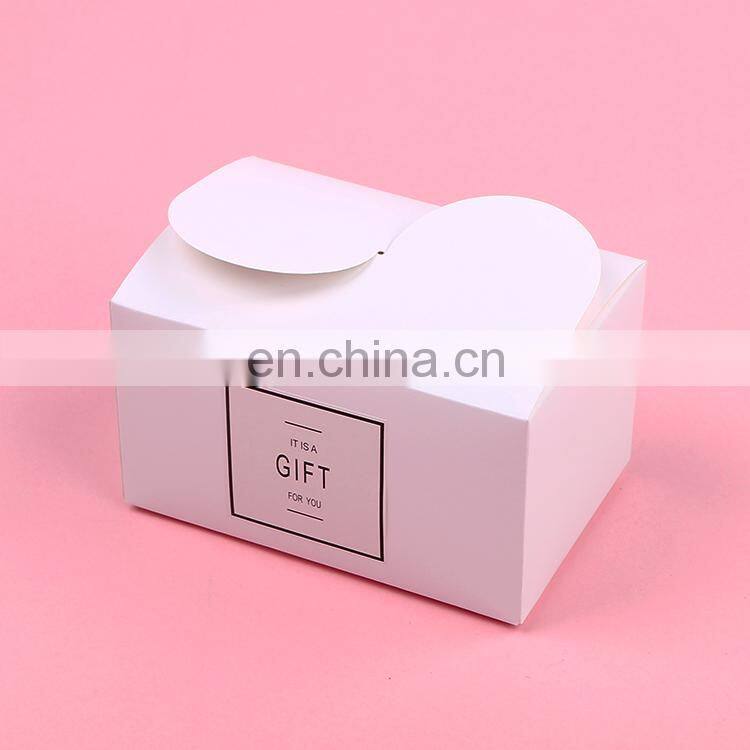 Paper Flat gift boxes flat packaging black white gift box flat paper boxes with custom logo foil 2019