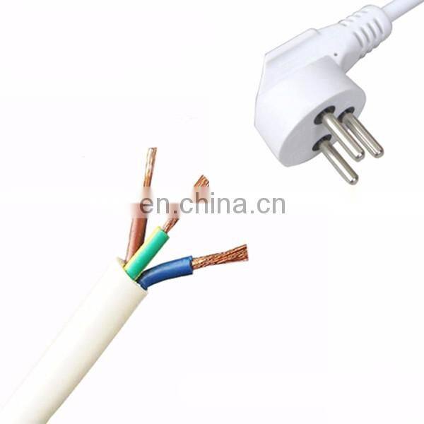 3 core 1.5mm 2.5mm 4mm power cable RVV electrical cable