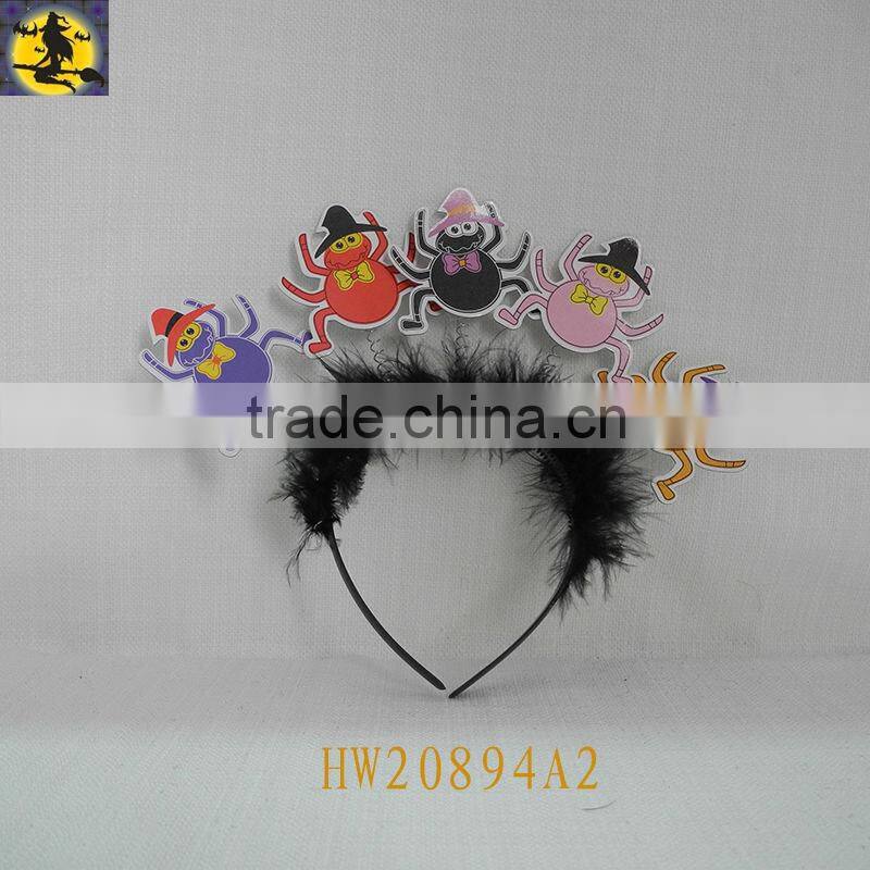 Big Red Ox horn Headband with LED for Halloween