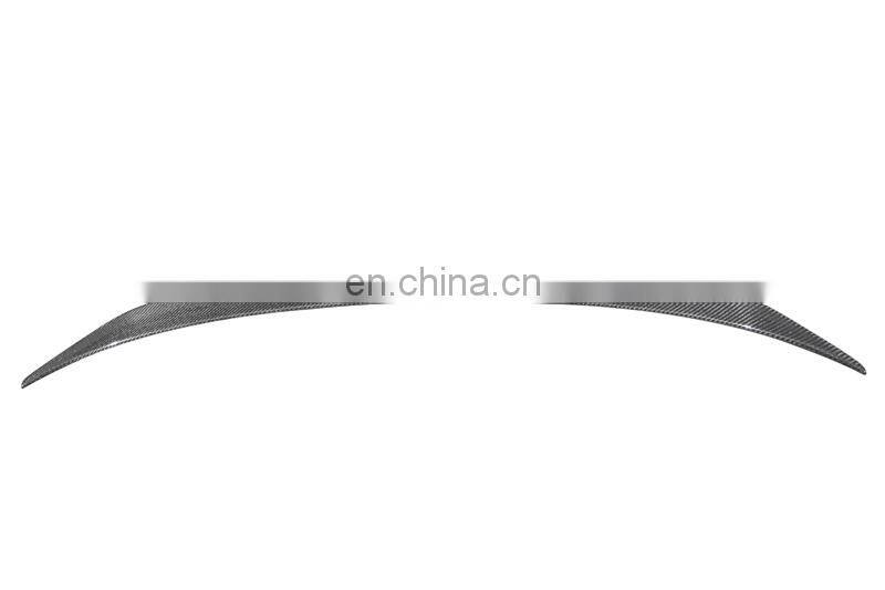 MP style carbon fiber cf rear trunk spoiler wing for BMW 3 series G20 2019 2020