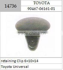 Nylon retaining clip for automobiles OEM#:904670616101