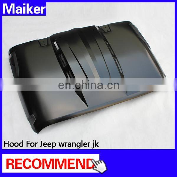 4x4 Fiberglass Body Kits for Jeep Wrangler JK Auto Parts Retro Hood Grille Fender for wrangler