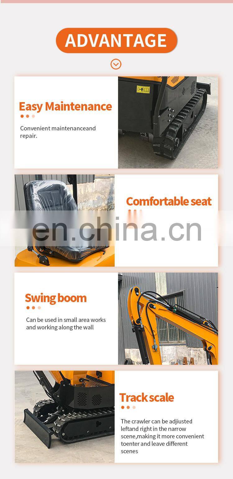 cheap 0 8 Ton 1 Ton 2 Ton 3 Ton Mini Excavator Digging Machine for Sale New Excavator Price