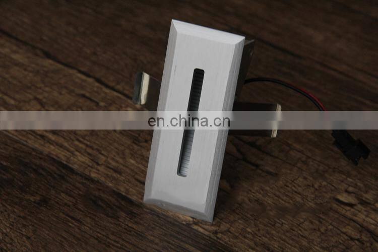 Design Indoor Outdoor Step Stair Footlight Aluminum Led Light Wall Light Recessed 3W