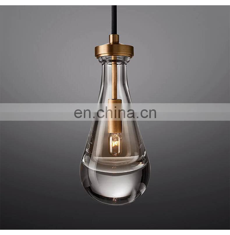 Modern Design Sconce Glass Bottle Vintage Style Downward Fixtures Contracted Wall Lighting