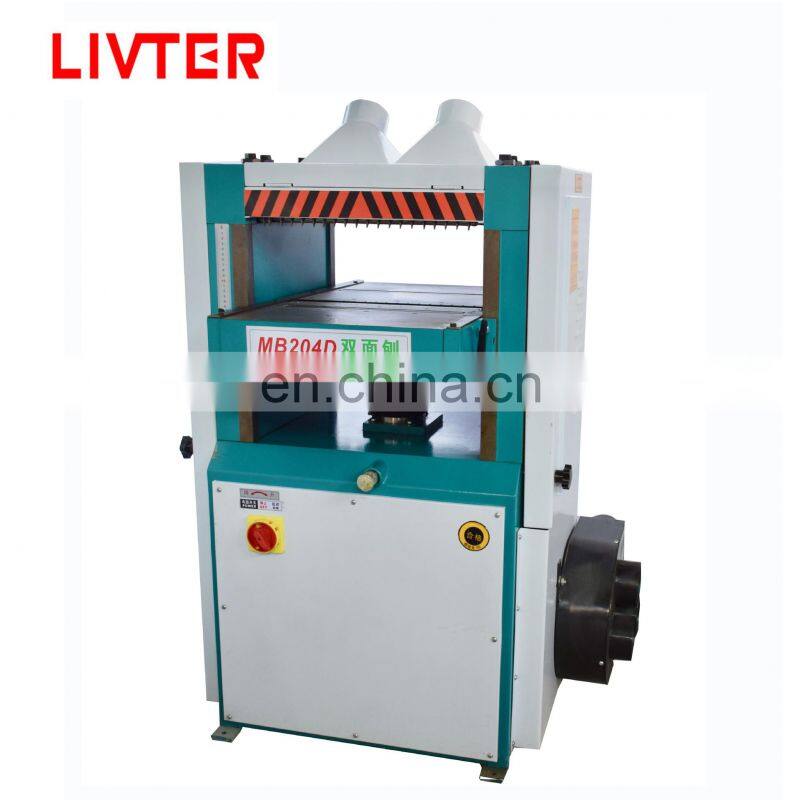 LIVTER low price 400mm industrial planer thicknesser woodworking double sided planer
