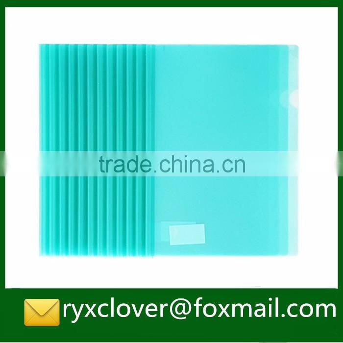 Colorful PP plastic clear clip report cover/book cover
