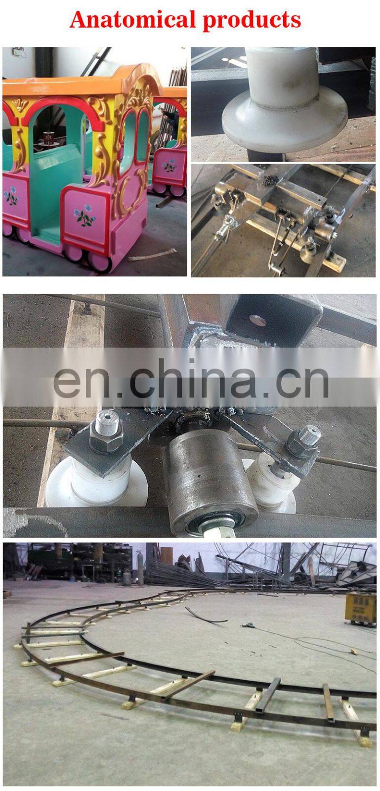 Factory price amusement rides outdoor electric train ride mini fun train for sale