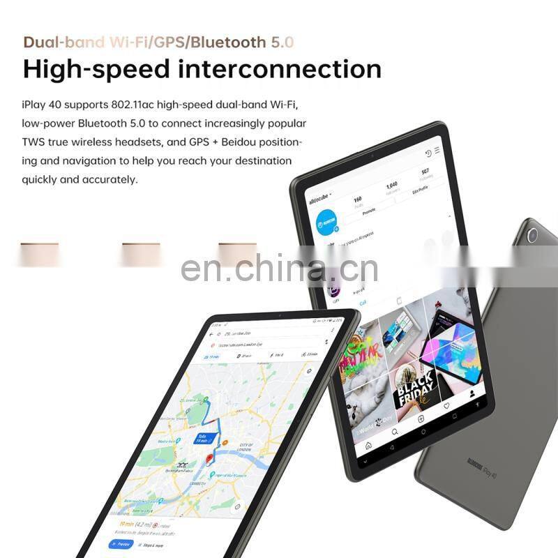 ALLDOCUBE iPlay 40 10.4 inch 4G LTE Call Tablet PC 2K Screen 8GB RAM+128GB ROMSpreadtrum T618 Android 10 Dual WiFi Tablet PC