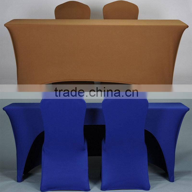 Spandex Table Cloth Polyester Banquet Wedding Cheap Table Cloth