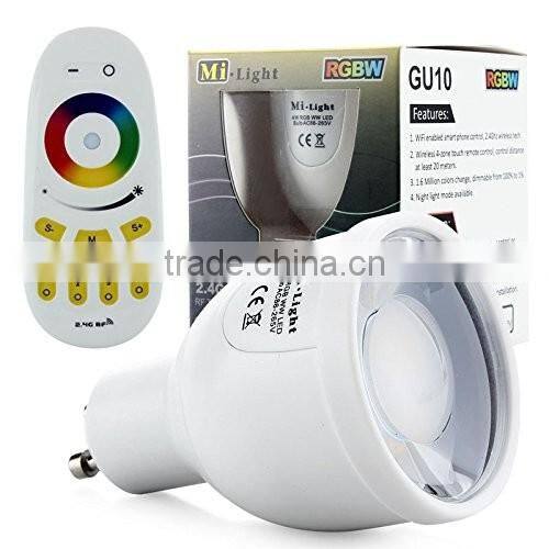 2.4G Wifi GU10 4W RGBW LED Light Bulb