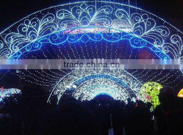 Street Lighting Arches decorate LED lights