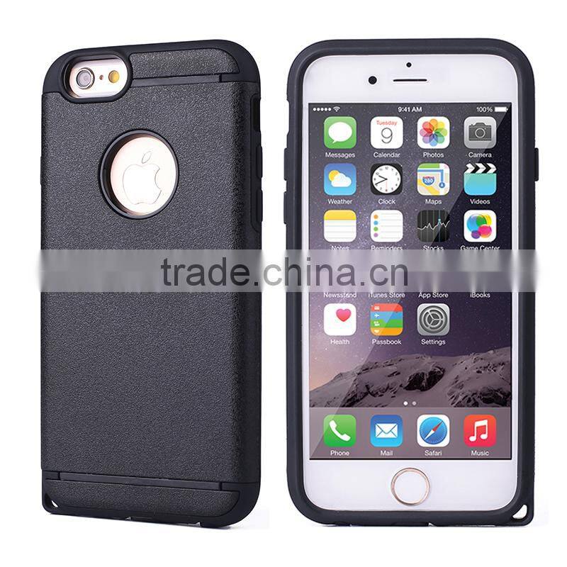 2015 China Factory Newest Tough Slim Armor Case Shockproof for Iphone 6 case Cover back case