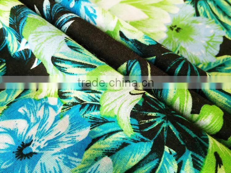 fabrics for shirts with sunflower printed fabrics