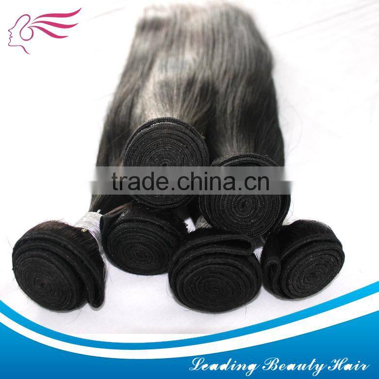 cuticle silky soft human Easy hair weft/micro ring weft