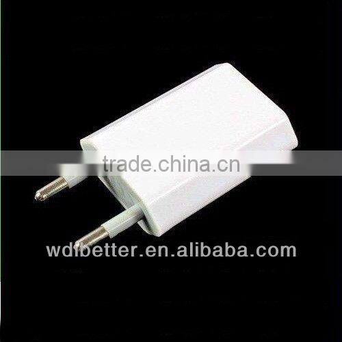European 2 pin EU Euro Wall Charger for iPhone 5 5S 5C