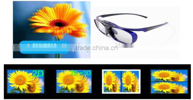 720P 3D Projector Through HDMI Support Full HD 1080P