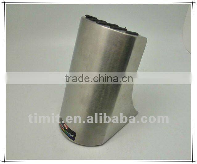 6pcs stainless steel solid handle good quality kitchen color knife