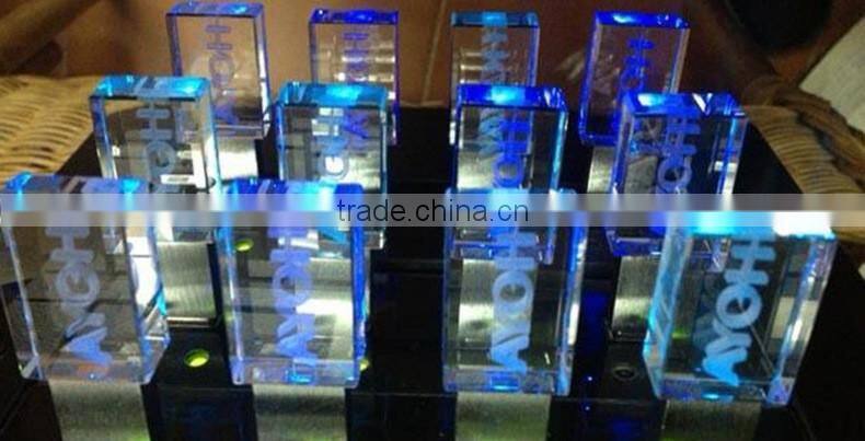 bulk items free logo crystal usb stick