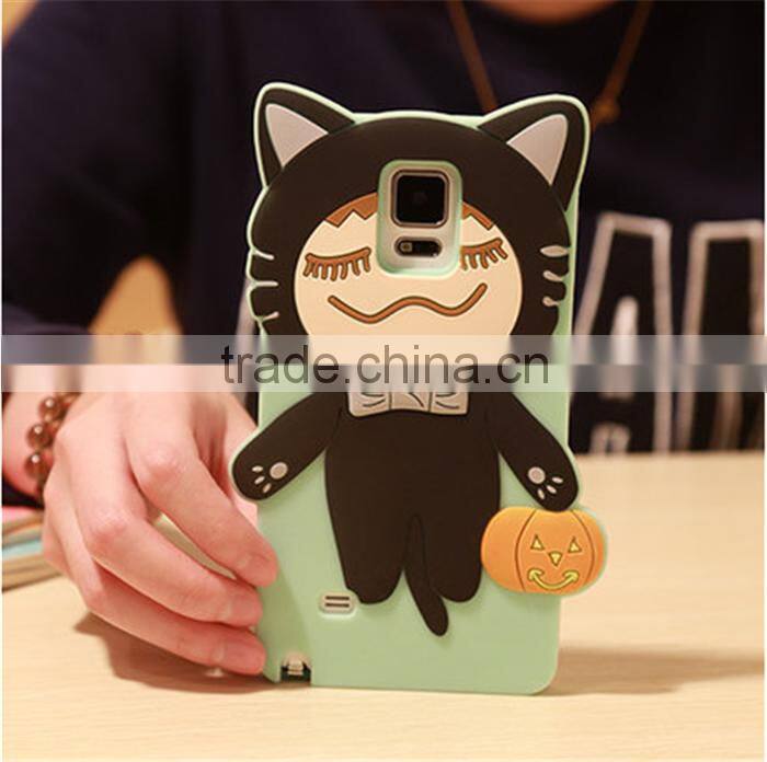 2016 new animal silicone phone case for iphone 6 cute carton silicone case