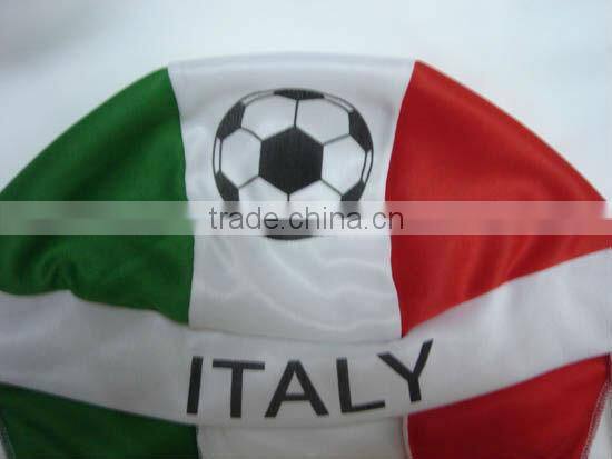 Sport fans different country flag head tie scarf, promotional gife cap,newest hot sell head tie scarf