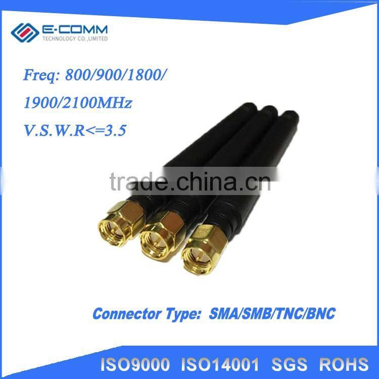 omni directional gsm antenna with sma connectors