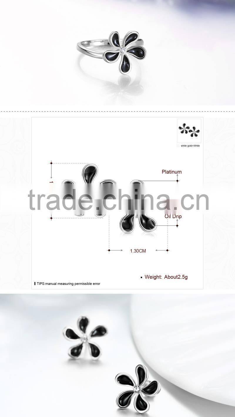 Classical Flower 18K Gold Plated Jewelry Set wholesale