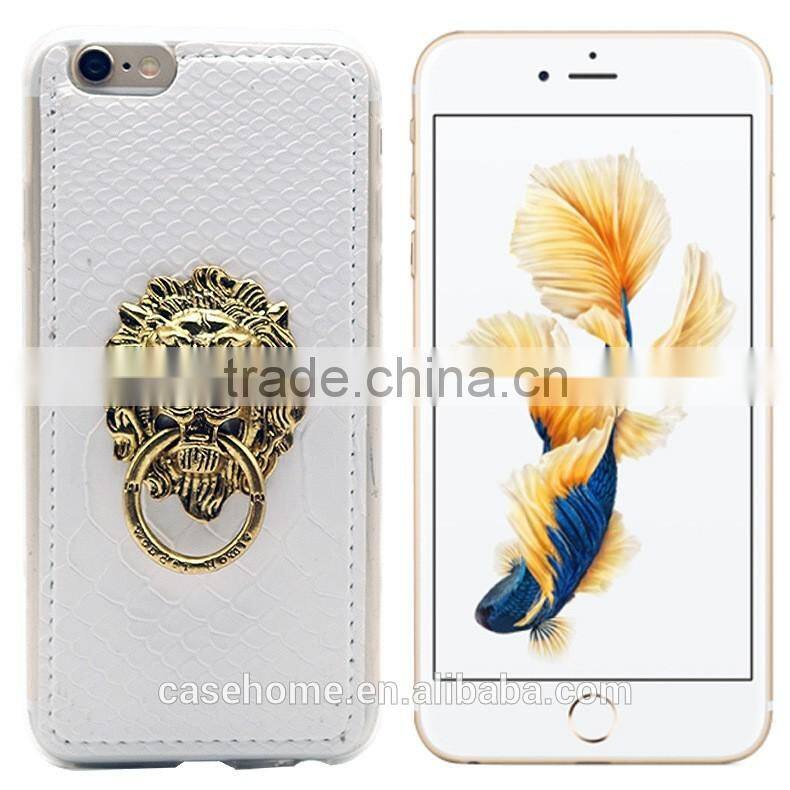 leather back case cover for ZTE ZMax 2 II Z958 Z955L Snake pattern phone case