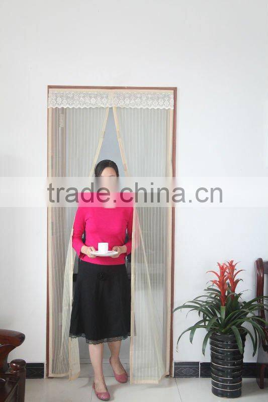 Mosquito magnetic screen for all standard and customize-sized doors and windows
