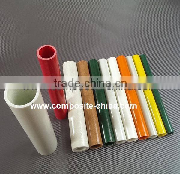 GRP solid round rods with high strength