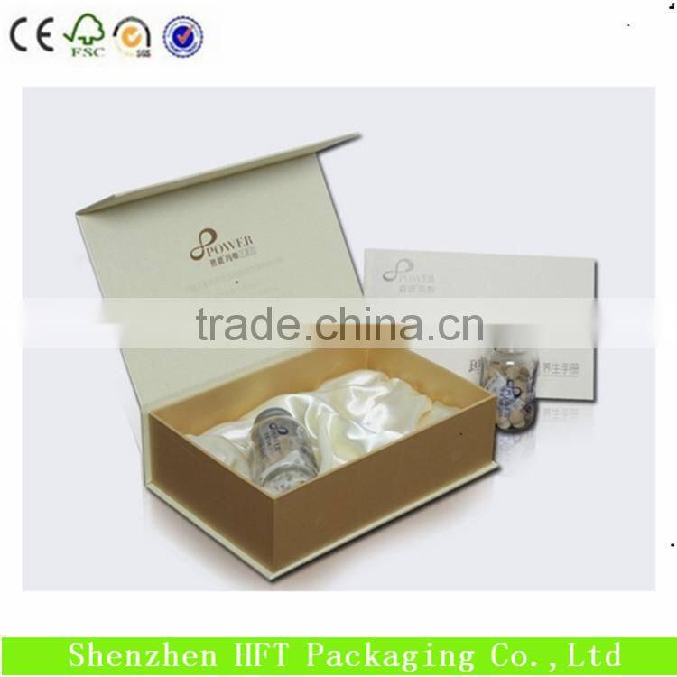 CMYK Printing handmade paper moon cake box with window