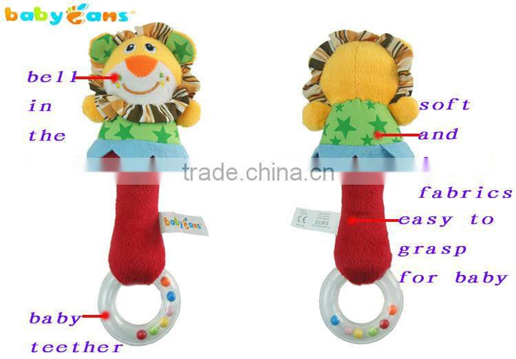 Babyfans Stuffed Animal Toy Manufactures china Rattle Teether Baby Toys
