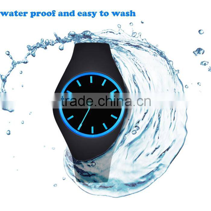 2016 HOT SELLING new fashion silicone watch Jelly watch