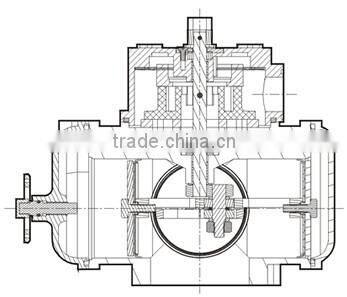 flow meter with mechanical counter( for fuel dispenser in gas station)