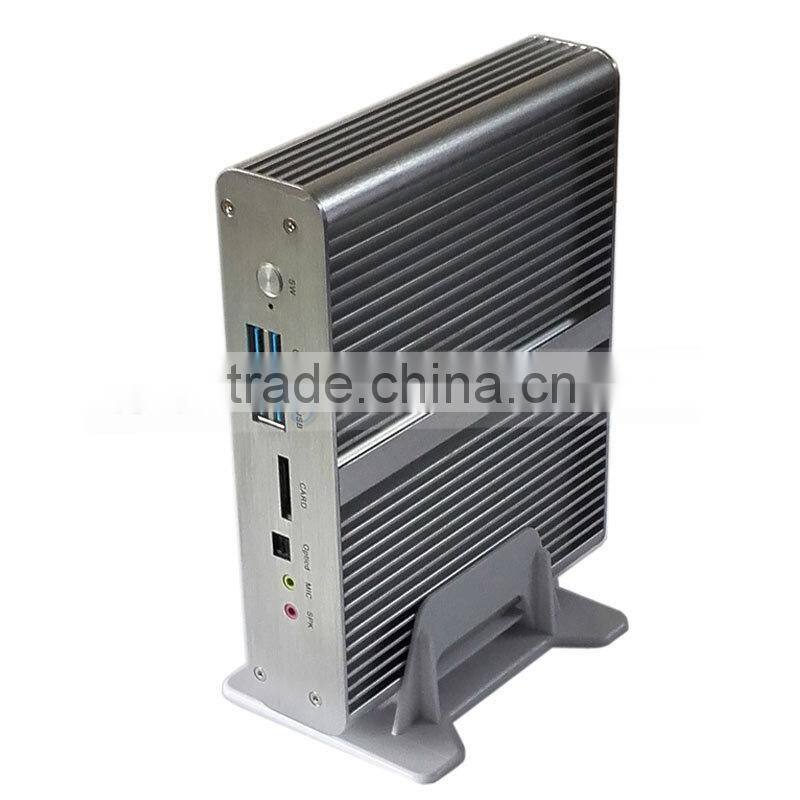 New Intel 5th Gen Core i7 5500U Mini Computer Windows 10 Mini PC Windows 8.1 compatible Micro pc4K HD HTPC TV box 2* HDMI 2* LAN