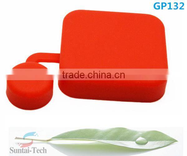 Hot sale Gopros accessories colorful Silicone Cap for the housing of Go Pro He ro3+ only,protective cap for gopros,GP132