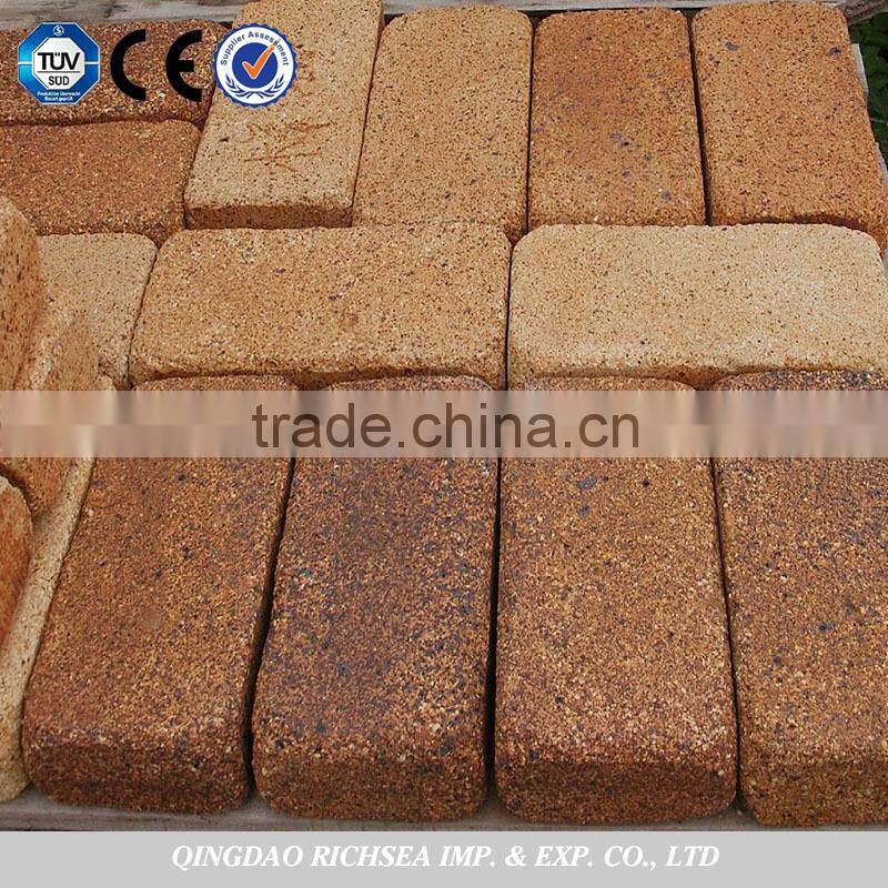 High temperature sintered refractory brick