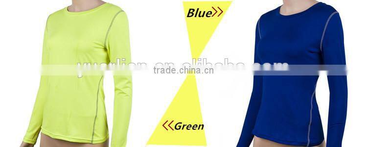 wholesale comfortable yoga apparel long sleeves tshirt 2019