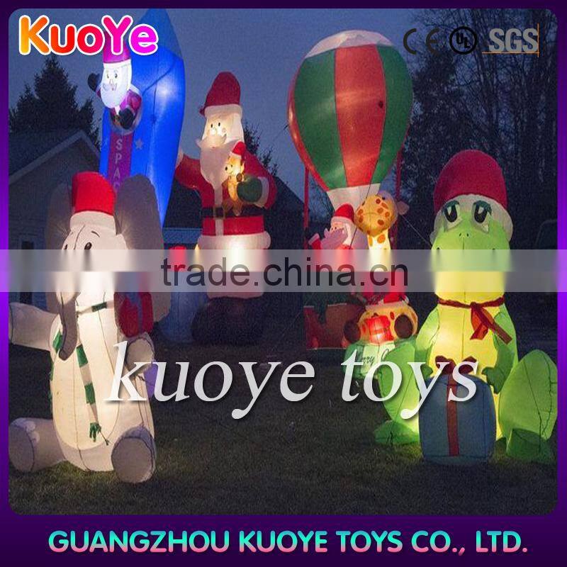 inflatable giant christmas ,inflatable christmas model,light up inflatable christmas